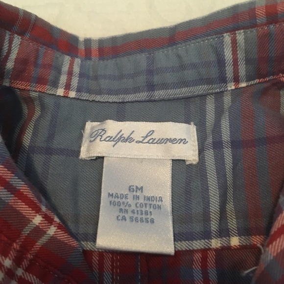 6m (4/$20) Ralph Lauren Romper - Picture 5 of 6